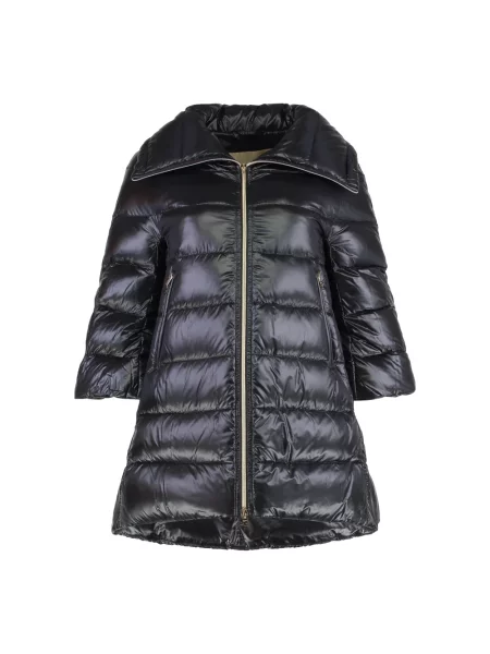 Kurtka puchowa Herno elegancka czarna