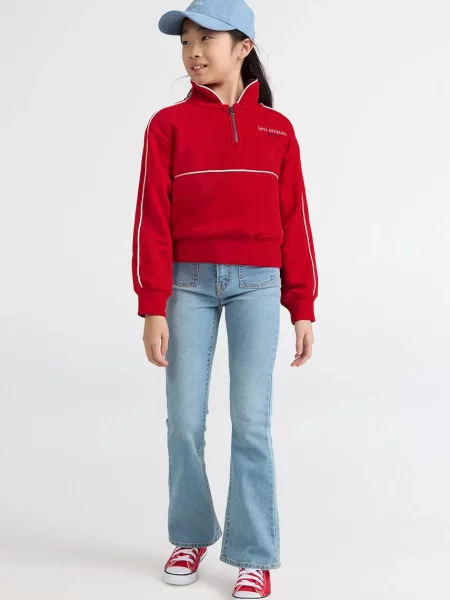 Суичър с цип Levi's® червено