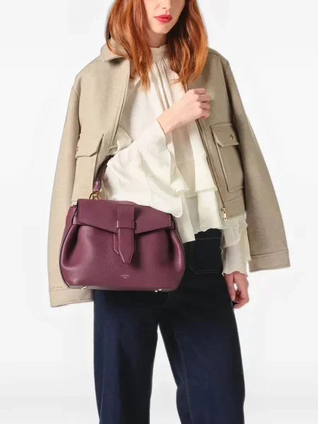 Shopper kabelka Lancel fialová