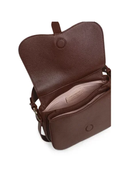 Geantă shopper Coccinelle din piele maro