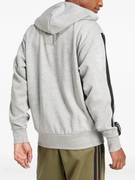 Hanorac Adidas alergare cu dungi roz