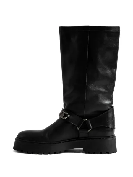 Botine Zadig&voltaire cu cataramă negru