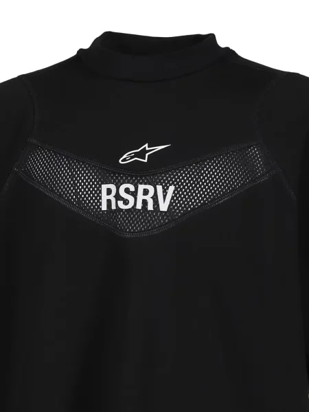 Tricou Alpinestars cu imagine plasă negru