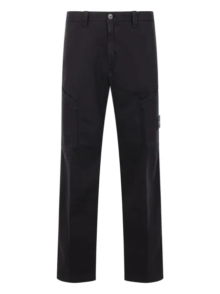 Kalhoty Stone Island s kamínky černé