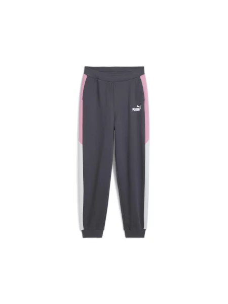 Młodzieżowe spodnie dresowe PUMA POWER PUMA Galactic Gray szare