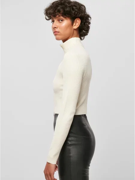 Urban Classics Geacă tricotată crem gri