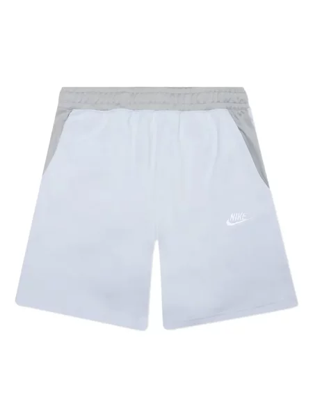 Krátké fleecové kraťasy Nike s potiskem žluté