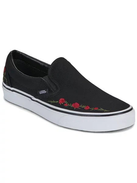 Slip on klasszikus félcipő Vans fekete