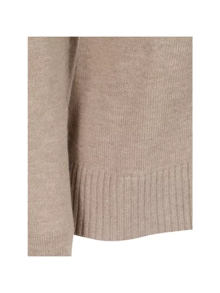 Dzianinowy kardigan Max Mara beżowy