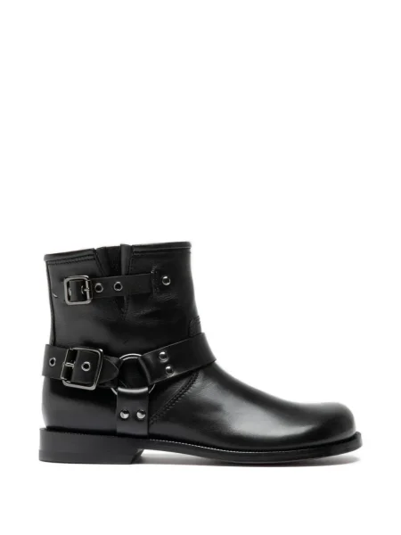 Smarald botine Officine Creative biker negru