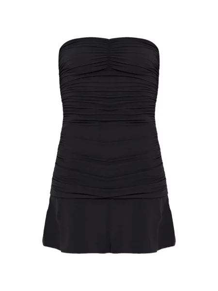 Rochie Bond Eye cu volane de costum negru