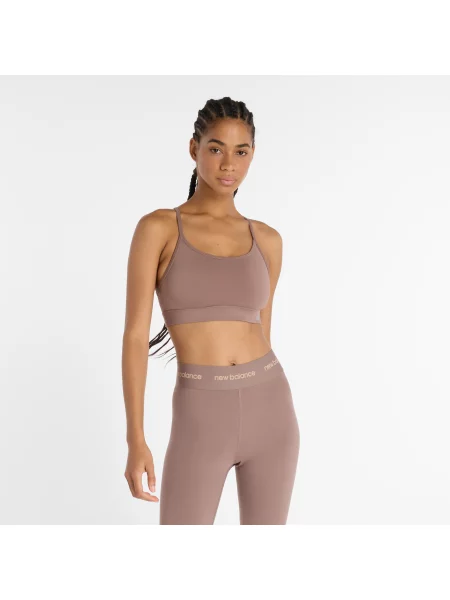 Biustonosz New Balance – beżowy