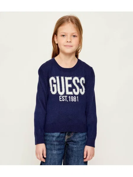 Guess Kötött pulóver gyapjú és kasmír hozzáadásával