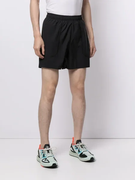Leggings Adidas cu dungi cu imagine alergare negru