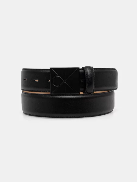 Calvin Klein remen za muškarce kožni crna