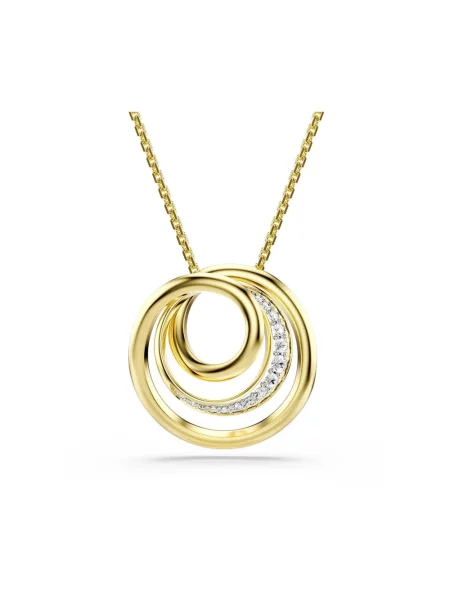 Swarovski naszyjnik HYPERBOLA żółty