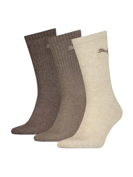 PUMA Sportzoknik gesztenyebarna / csokoládé / cappuccinobarna