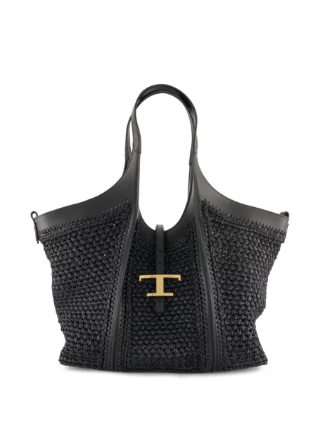 Geantă shopper Tod's negru