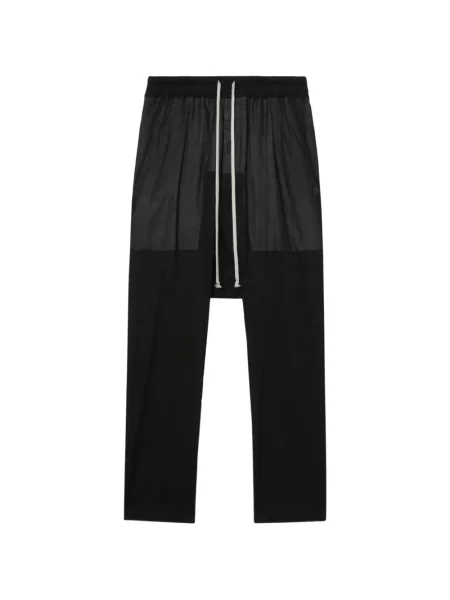 Pantaloni Rick Owens cu cordon negru