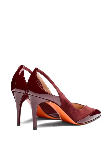 Pantofi cu toc Santoni roșu