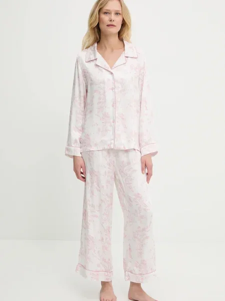 Пижама Answear.LAB дамска розово