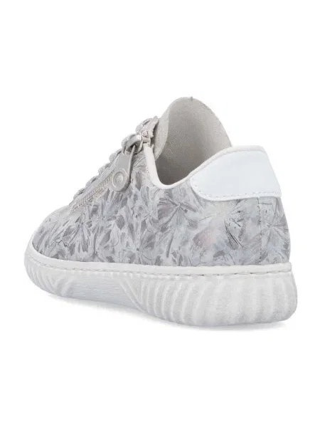 Pantofi Rieker argintiu