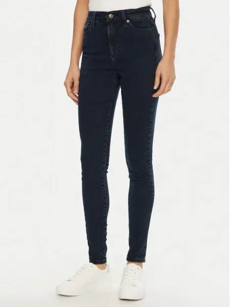 Tommy Jeans Blugi Sylvia Bleumarin Skinny Fit