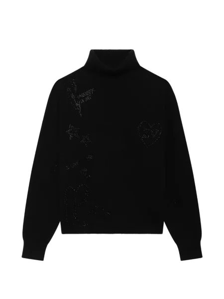 Pulover Zadig&voltaire din cașmir negru