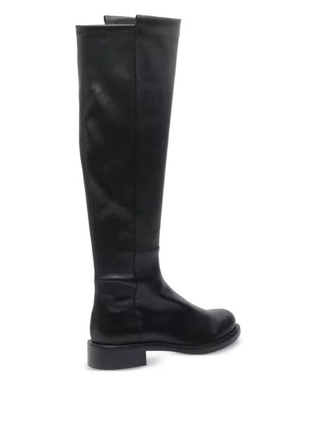 Kožené kotníkové boty Stuart Weitzman černé