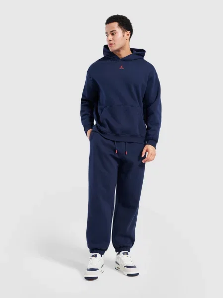 Jordan Spodnie M J Brk St Flc Cuff Pant Bb niebieskie