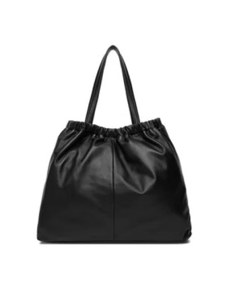 Kabelka Tommy Hilfiger Soft Leather Tote čierna