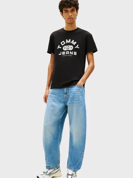 Спортзал футболка Tommy Jeans чорна
