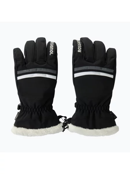 Mănuși de schi pentru femei Rossignol Piste R-Shell Dry black negru