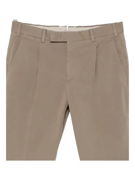 Pantaloni Pt Torino plisate maro