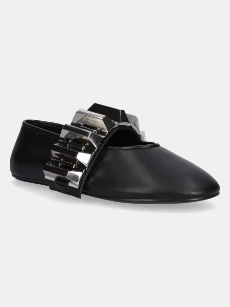 Jeffrey Campbell balerini Rigid negru