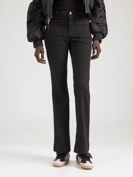 WRANGLER Džínsy denim čierny