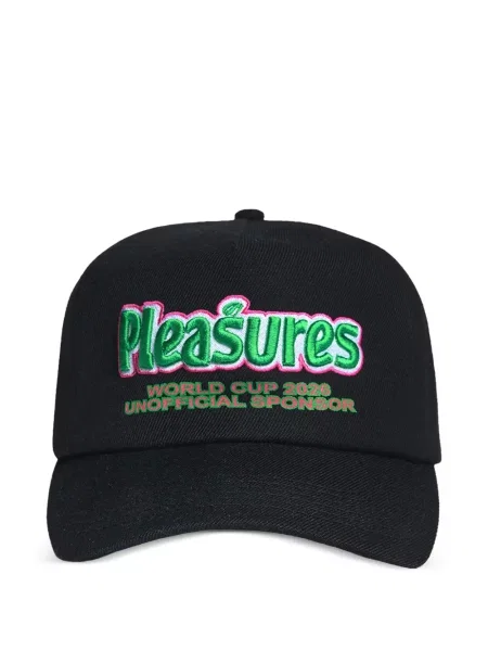 Șapcă Pleasures cu broderie negru