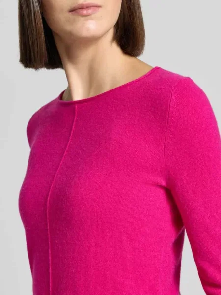 Sweter z dzianiny z czystego kaszmiru o kroju regular fit Christian Berg Woman