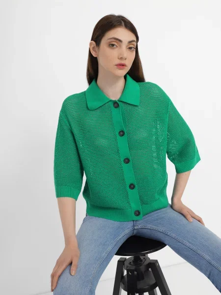 Кардиган Marc O'polo зеленый