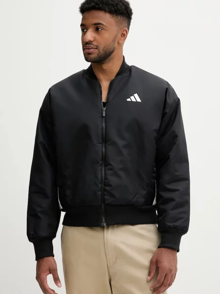 Adidas Geacă bomber Stadium negru