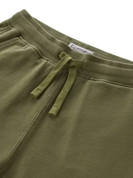 Szorty dziecięce Woolrich zielone