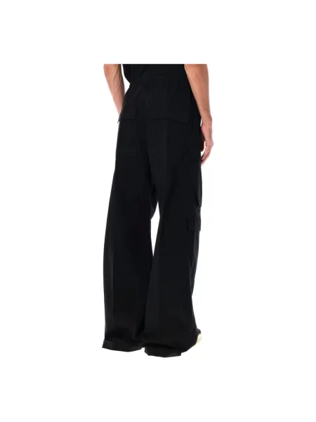Spodnie cargo Rick Owens czarne