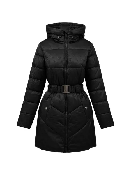 Palton Guess cu autograf negru