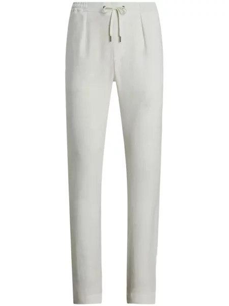 Pantaloni Ralph Lauren Purple Label de in alb