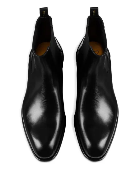 Botine chelsea Doucal's din piele negru