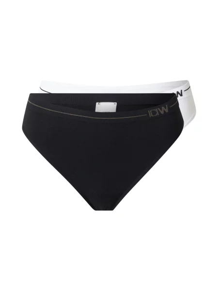 ICANIWILL Chiloți sport Everyday negru alb