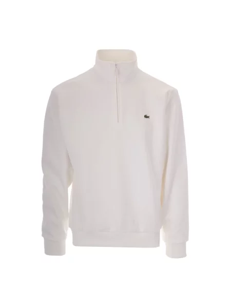 Bluza rozpinana Lacoste biała