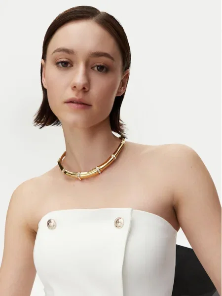 Колие Guess BAMBOO златисто