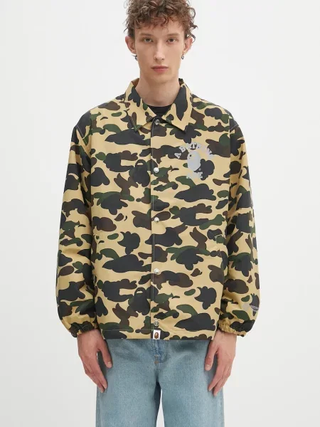 A Bathing Ape geacă Gore-tex wind stopper de tranzitie bej