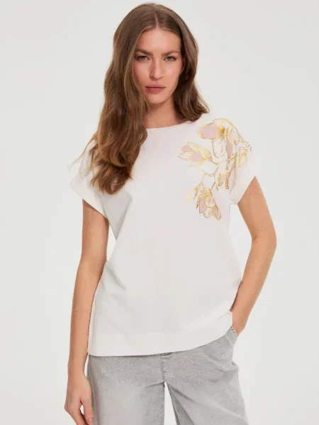 Tricou Marisse alb